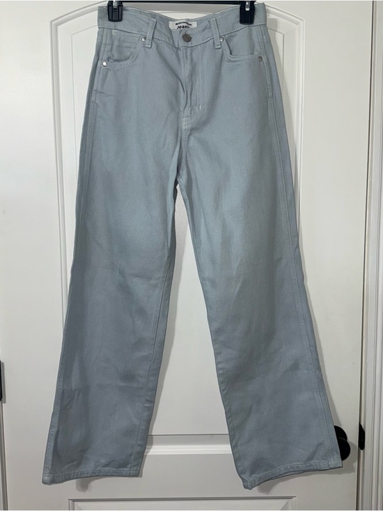 Reformation Denim - Reformation Cowboy High Rise Wide Leg Jean Womens Size 25 Light Blue